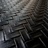Simili cuir Bamboo noir
