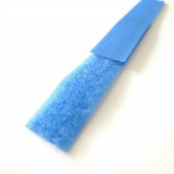 Velcro bleu moyen 20 mm