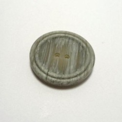 Bouton imitation corne marbré 29 mm
