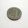 Bouton imitation corne marbré 29 mm