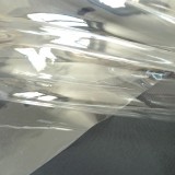 Tissu PVC cristal transparent