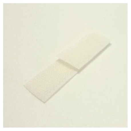 Velcro blanc 20 mm