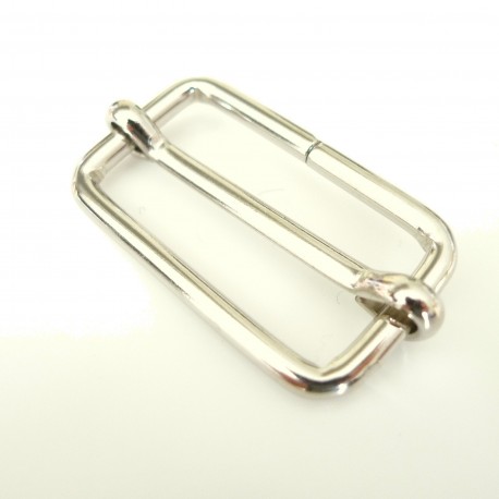 Boucle 35 mm coulissante nickel