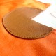 Coins de sacs cuir marron