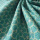 Tissu coton Riad turquoise