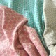 Tissu coton Riad turquoise