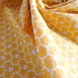 Tissu coton Riad jaune safran