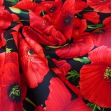 Nécessaire couture garni Coquelicots - Petits materiels couture