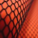 Coupon impression 3 D Grid orange