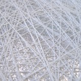 Coupon impression 3D SKY argent paillette