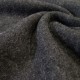 Tissu laine bouillie anthracite