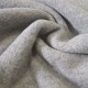 Tissu laine bouillie gris clair