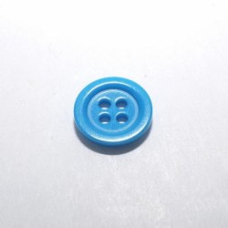 Bouton dragée turquoise