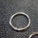 Anneau métal 35 mm nickel