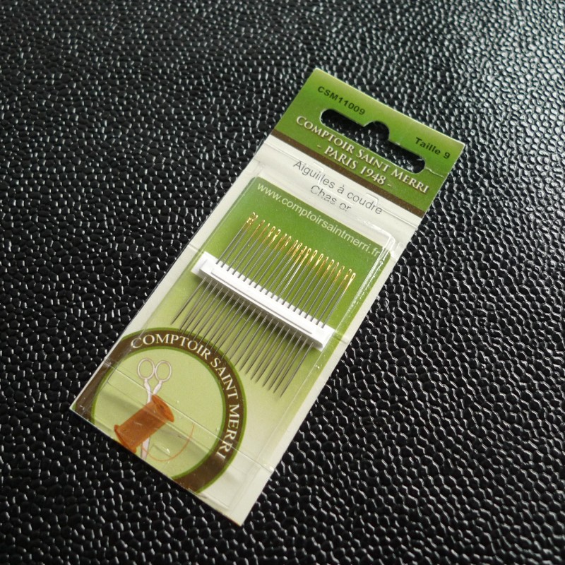 36 Aiguilles à Coudre Grand Chas - 3 Tailles Avec Tube De Rangement - Acier Inoxydable