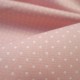 Coton petits pois rose