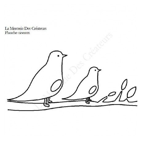 Planche dessin Oiseaux