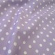 Tissu coton gros pois Parme