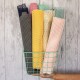 Tissu filet coton bio Colors Jaune paille