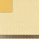 Tissu filet coton bio Colors Jaune paille