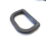 Anneau demi rond 30 mm noir