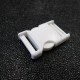 Boucle clip blanc 25 mm