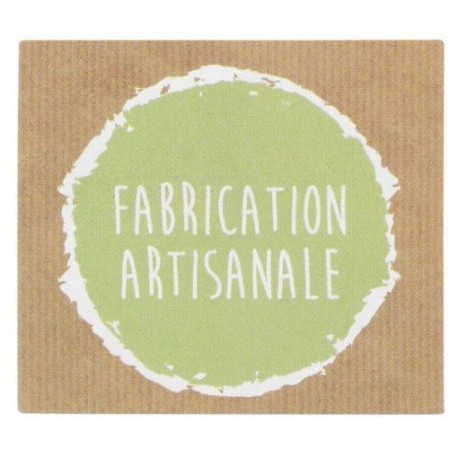 Etiquette Fabrication Artisanale