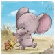 Coupon illustré Bébé Elephant