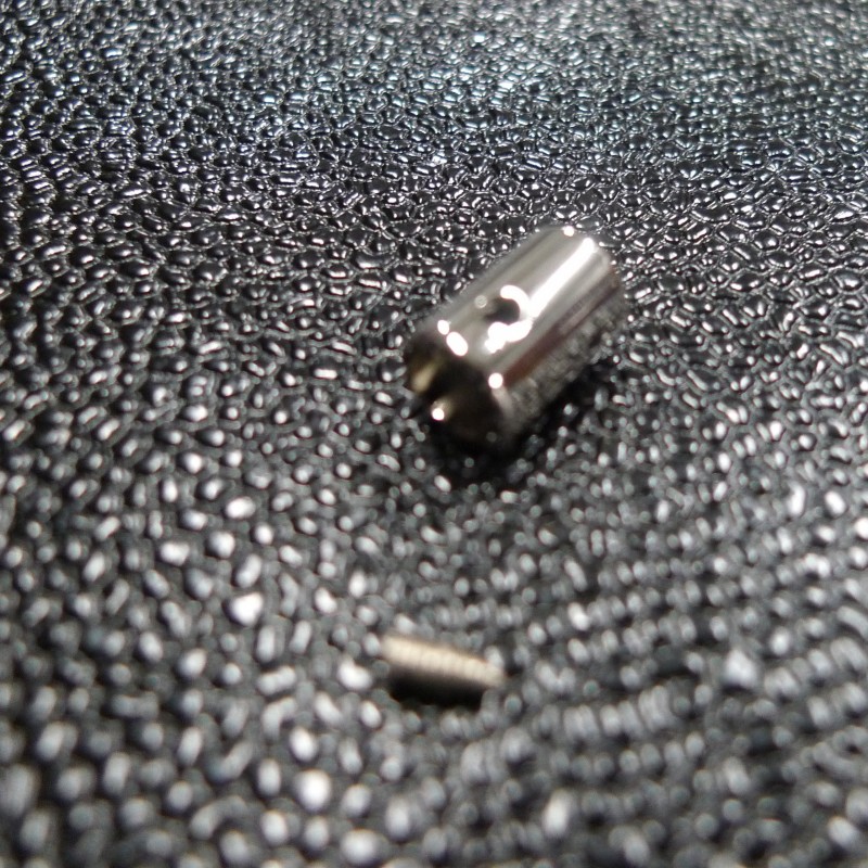 Embout cordon pliable couleur noir pour cordon 3 mm prix à l'unité -  mercerie-extra