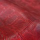 Simili cuir Snake rouge*RLX