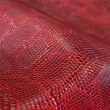 Simili cuir Snake rouge*RLX
