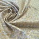 Tissu coton Riad or