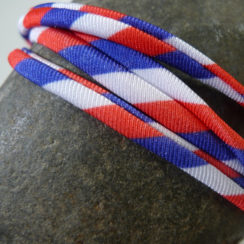 Cordon spaghetti tricolore - MERCERIE