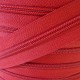 Zip grosse spirale rouge au 10 cm