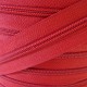 Zip grosse spirale rouge au 10 cm