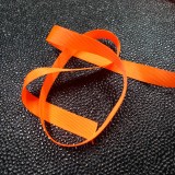 Gros grain 10 mm Orange fluo