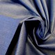 Lin enduit indigo