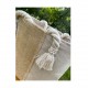 Toile de jute LUREX OR - naturel