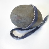 Passepoil simili Perles marine