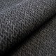 Tweed chevrons 3D noir