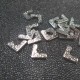 Coin métal orné nickel