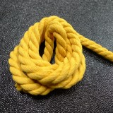 Cordon max coton jaune