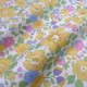 Tissu Liberty Fabrics Organics coton Betsy jaune