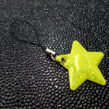 Breloque Star fluo