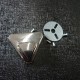 Fermoir tourniquet triangle nickel