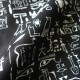 Coton hiéroglyphe noir