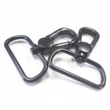 Mousquetons Electro black 30 mm