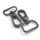 lot de 2 mousquetons Electro black 25 mm