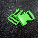 Boucle clip Vert acide 25 mm