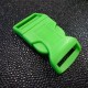 Boucle clip Vert acide 25 mm